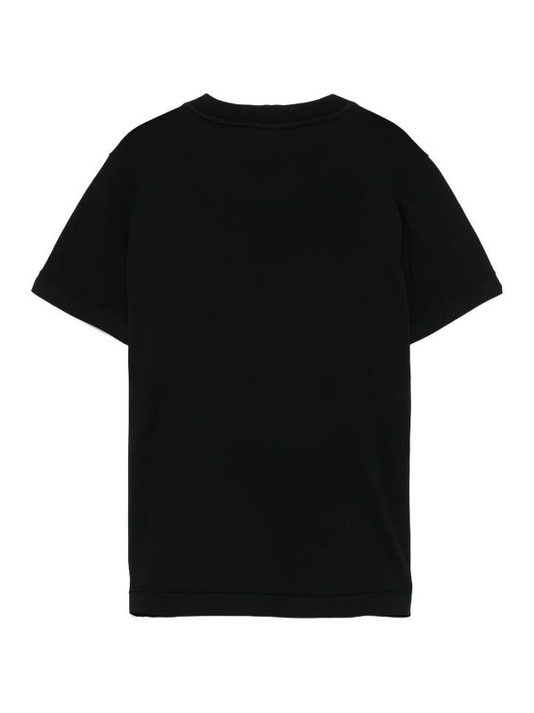 STONE ISLAND: T-shirts online - T-Shirt - Schwarz
