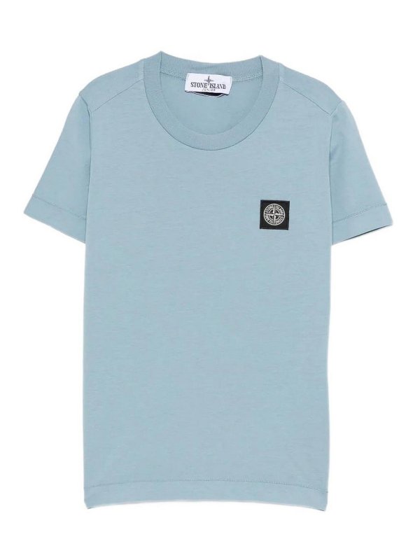 STONE ISLAND: T-shirts - T-Shirt - Blau