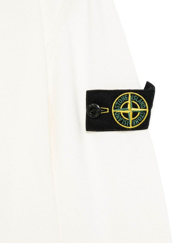 The Best Shops STONE ISLAND: Sudaderas y suéteres - Sudadera - Blanco