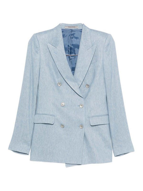 TAGLIATORE: Vestidos de gala - Traje - Azul