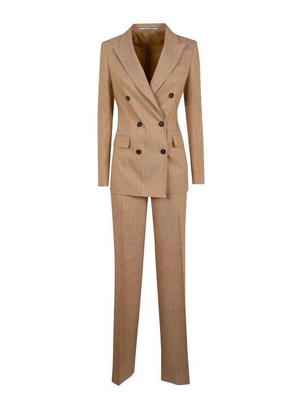 TAGLIATORE: formal suits - Double-breasted striped suit