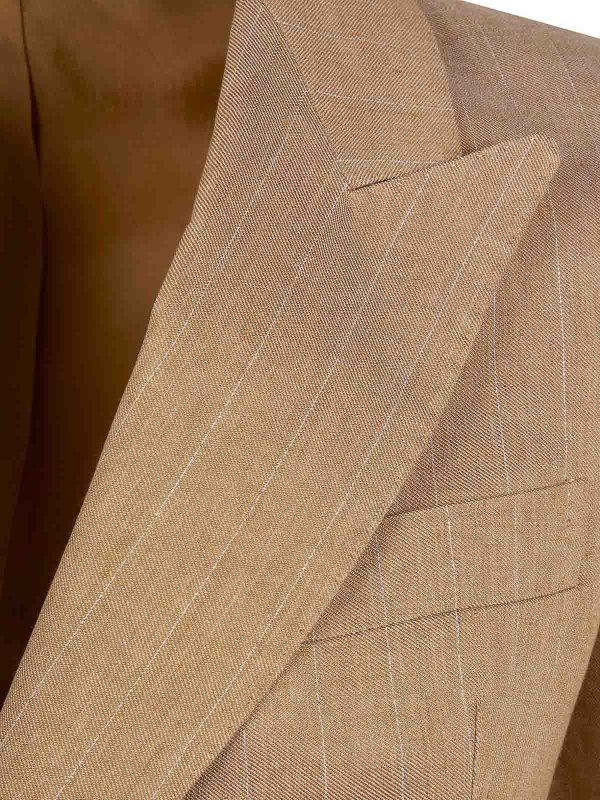 The Best Shops TAGLIATORE: formal suits - Double-breasted striped suit
