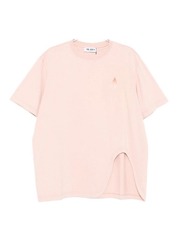 The Attico: T-shirts - T-Shirt - Nude