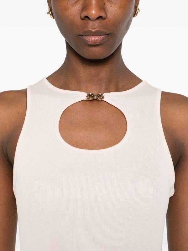 The Best Shops TWINSET: Tops und Tank Tops - Top - Nude