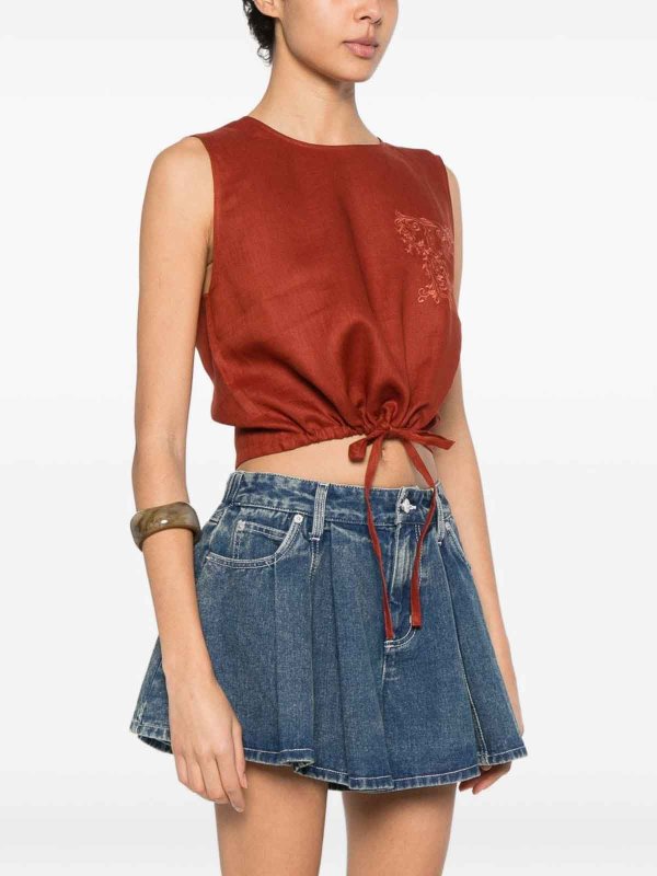TWINSET buy online Top - Marrón