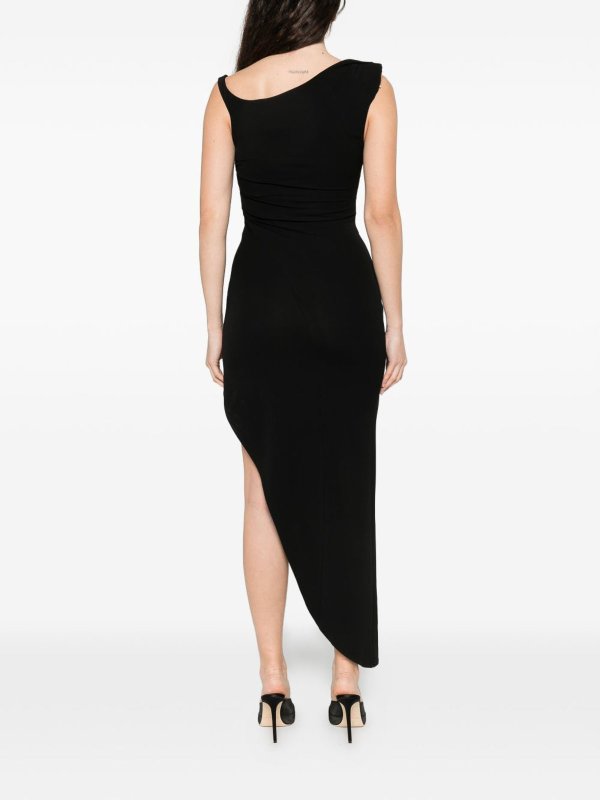 The Best Shops ELISABETTA FRANCHI: ニーレングスドレス - 膝丈ドレス - 黒