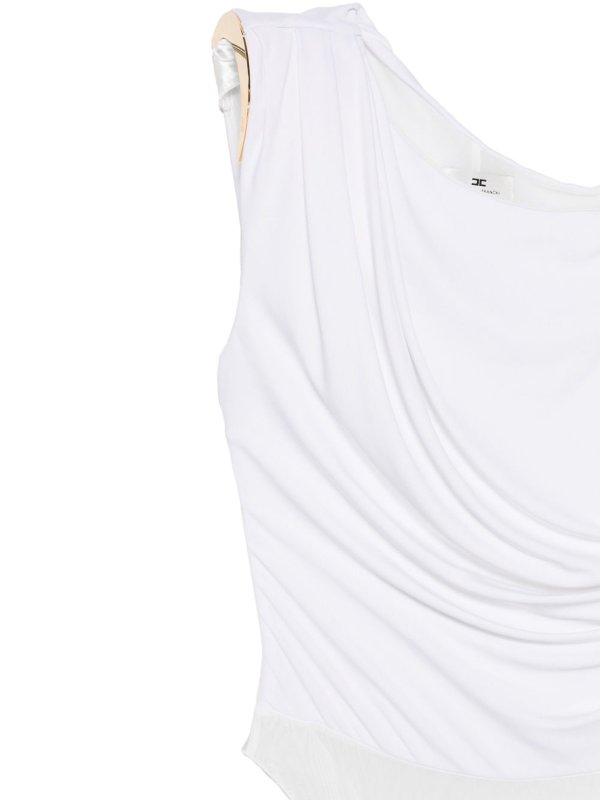 The Best Shops ELISABETTA FRANCHI: トップス＆タンクトップ - トップ/タンクトップ - 白