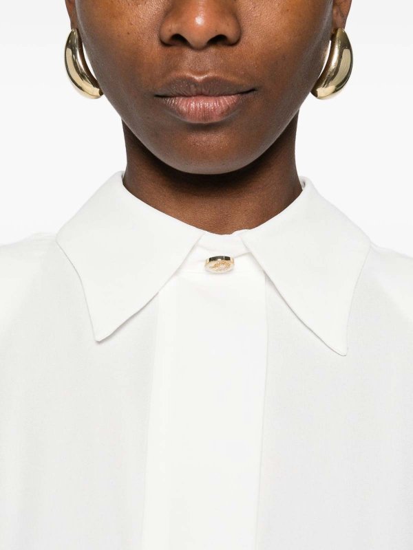 The Best Shops ELISABETTA FRANCHI: Blusen - Bluse - Weiß