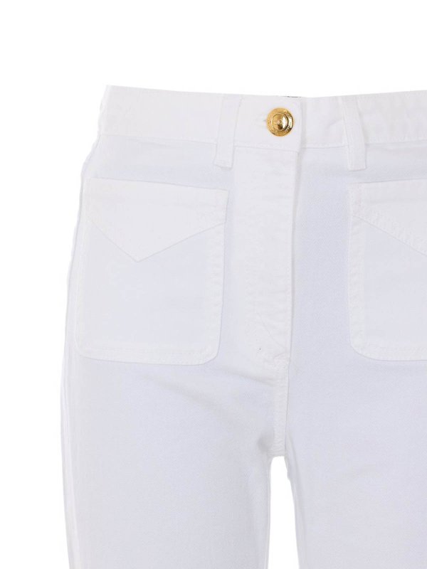 Casual Hose - Weiß shop online: ELISABETTA FRANCHI