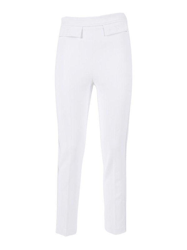 ELISABETTA FRANCHI: Casual Hosen - Casual Hose - Weiß