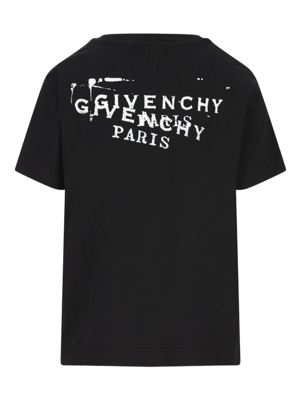GIVENCHY: T-shirts online - T-Shirt - Schwarz