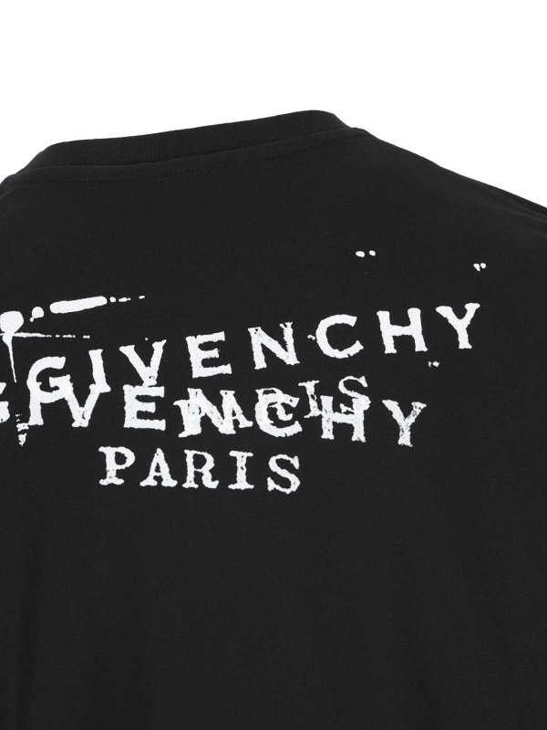 The Best Shops GIVENCHY: T-shirts - T-Shirt - Schwarz