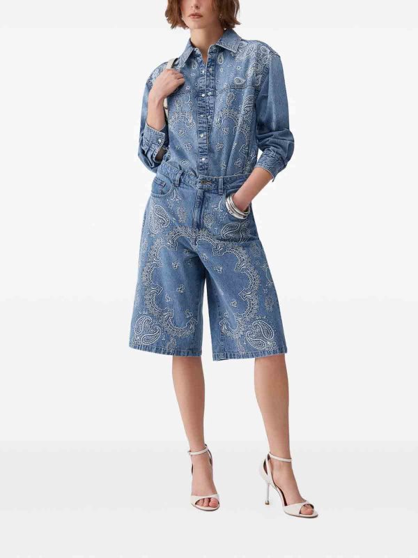 The Best Shops Liu Jo: Shorts - Shorts - Azul