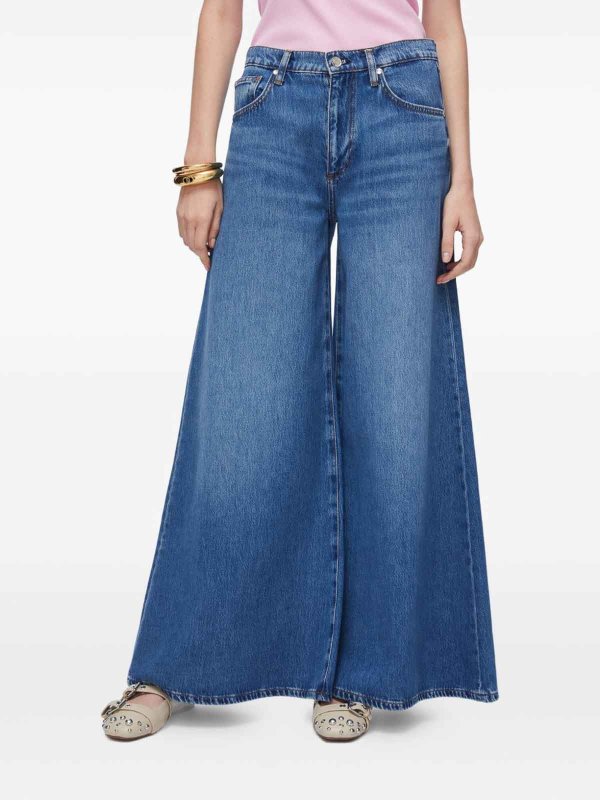 The Best Shops Liu Jo: Schlagjeans - Schlagjeans - Blau
