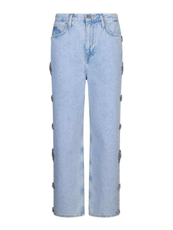 Liu Jo: Straight Leg Jeans - Straight Leg Jeans - Blau