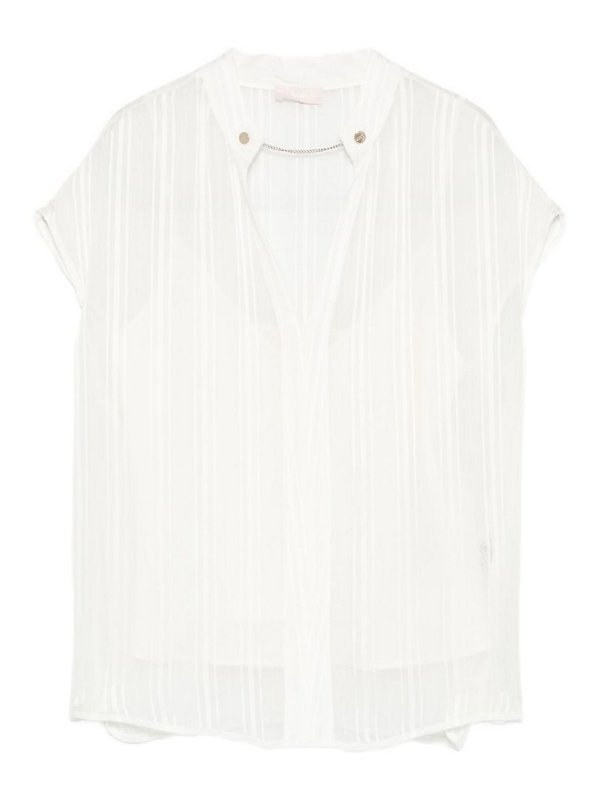 Liu Jo: Tops und Tank Tops - Top - Weiß
