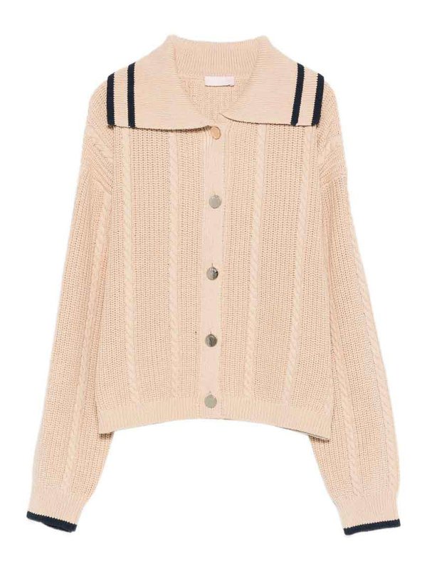 Liu Jo: Cardigans - Cardigan - Beige