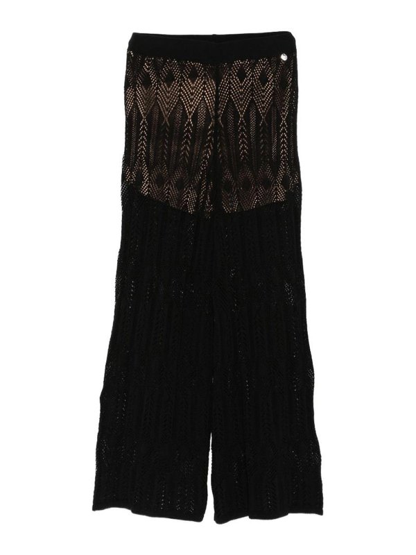 Liu Jo: casual trousers - Perforated Trousers