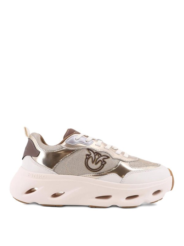 Pinko: trainers - Sneakers With Logo Application
