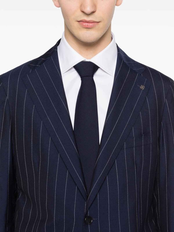 Pinstriped suit shop online: TAGLIATORE