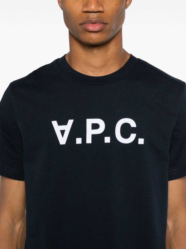 The Best Shops A.P.C.: T-shirts - T-Shirt - Blau