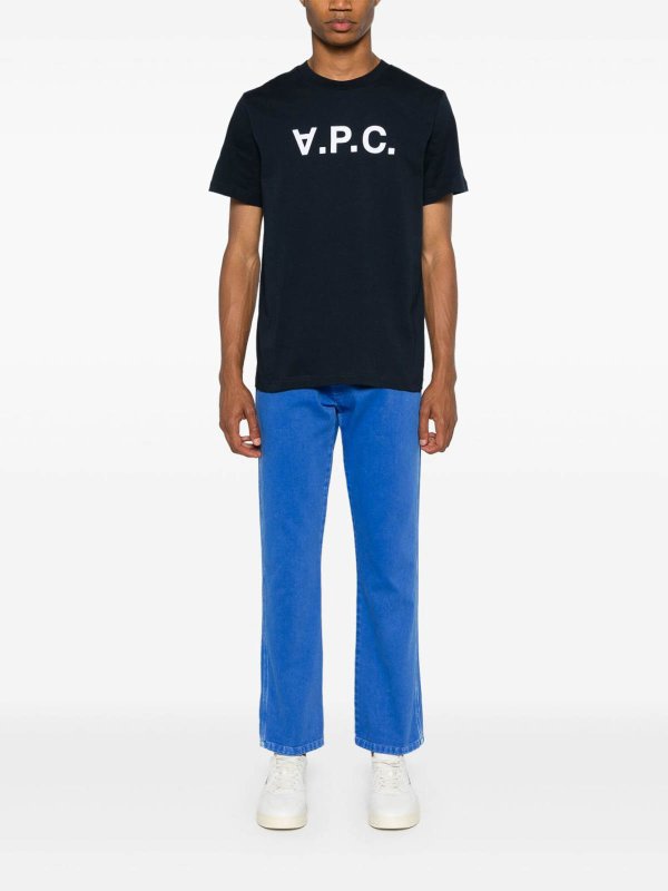 T-Shirt - Blau shop online: A.P.C.