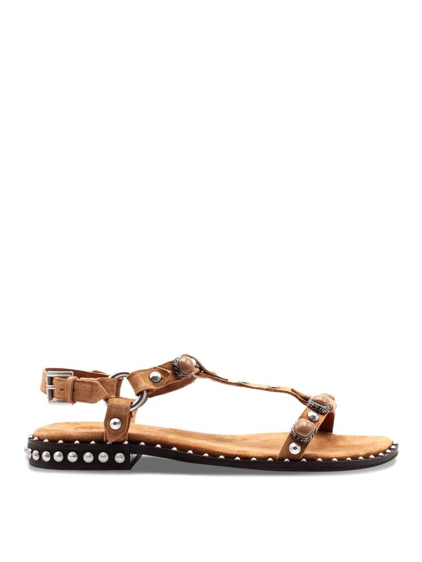 ASH: sandals - Podium Studded Sandals