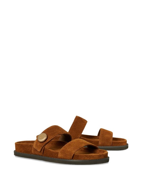 TORY BURCH: sandals online - Suede Sandals