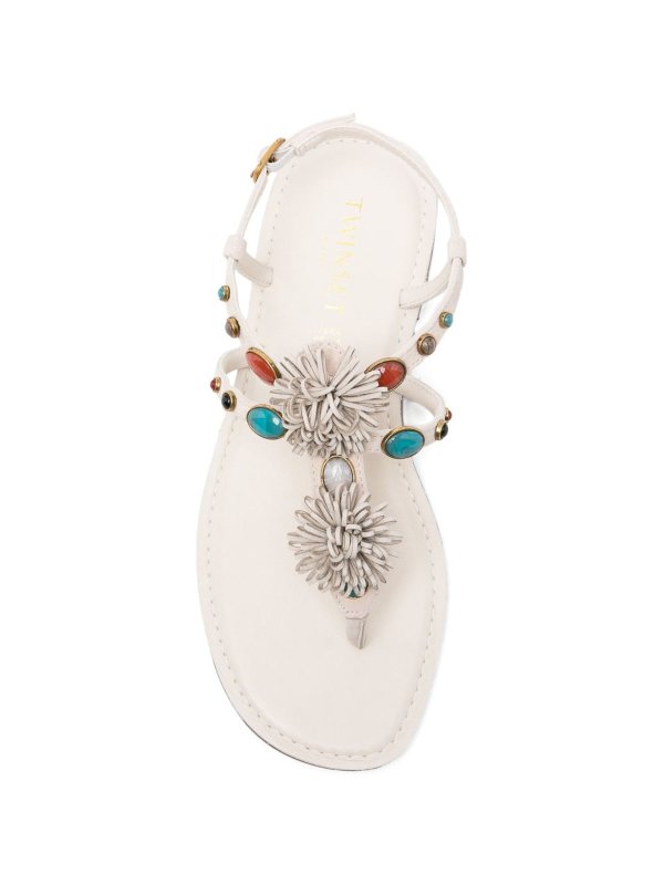 TWINSET: Sandalen online - Sandalen - Weiß