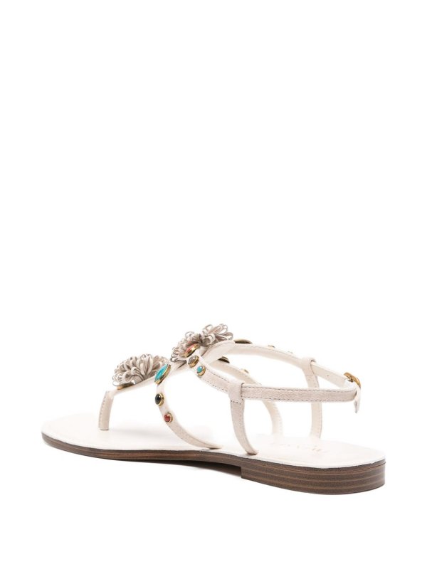 The Best Shops TWINSET: Sandalen - Sandalen - Weiß