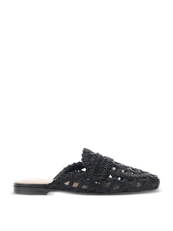 TWINSET: mules shoes - Mules Intrecciate