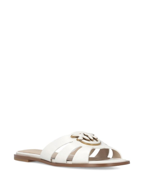 The Best Shops Pinko: Sandalen - Sandalen - Weiß