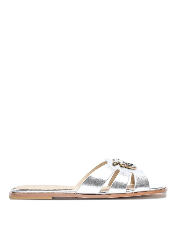 Pinko: Sandalen - Sandalen - Silber