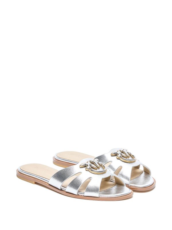 The Best Shops Pinko: Sandalen - Sandalen - Silber