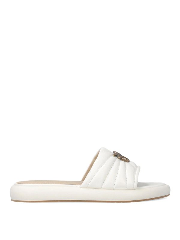 Pinko: Sandalen - Sandalen - Weiß