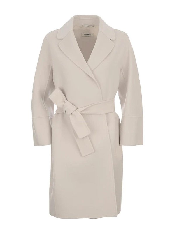 S MAX MARA: ニーレングスコート - 膝丈コート - ベージュ