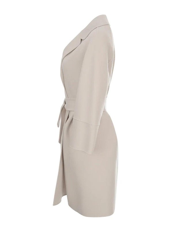 S MAX MARA: ニーレングスコート online - 膝丈コート - ベージュ