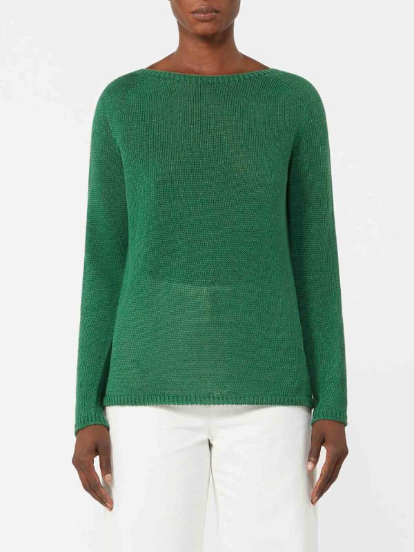 S MAX MARA: クルーネック online - クルーネック - 白