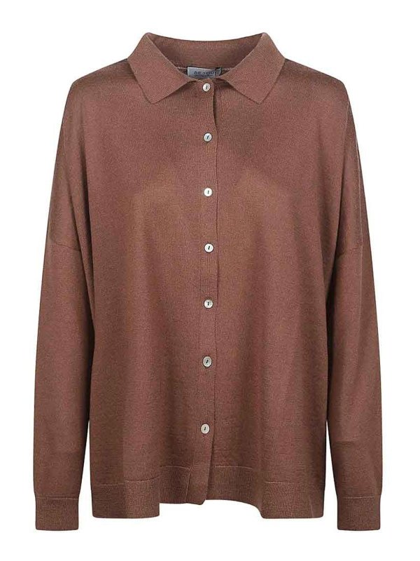 BE YOU: Poloshirts - Poloshirt - Braun