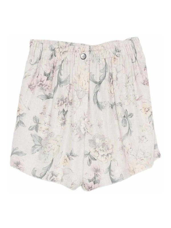 FORTE FORTE: pantaloni casual - Breve Glicine