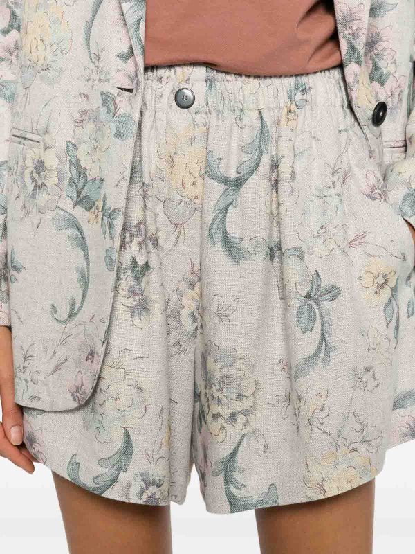 The Best Shops FORTE FORTE: pantaloni casual - Breve Glicine