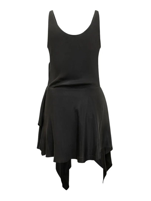 Iro: knee length dresses online - Abito Olyss Black