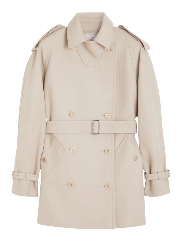 Max Mara: トレンチコート - トレンチコート - ベージュ