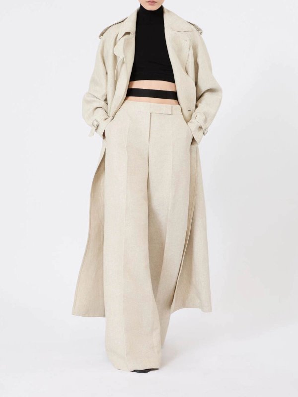 Max Mara: Trenchcoats online - Trenchcoat - Beige