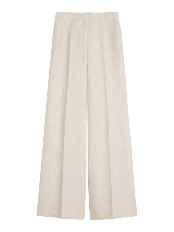 Max Mara: スウェットパンツ - トラックスーツ ボトムス - ベージュ