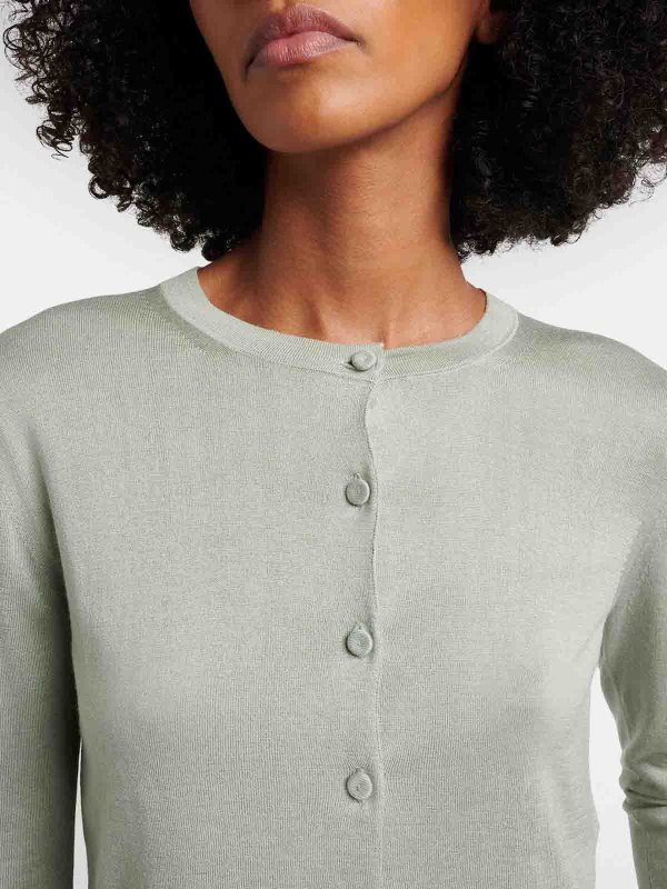 The Best Shops Max Mara: カーディガン - カーディガン - 緑