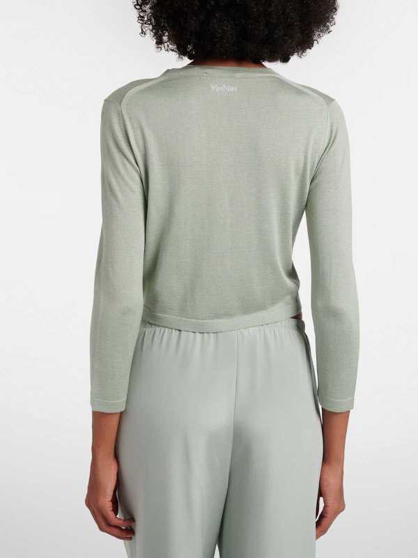 カーディガン - 緑 shop online: Max Mara