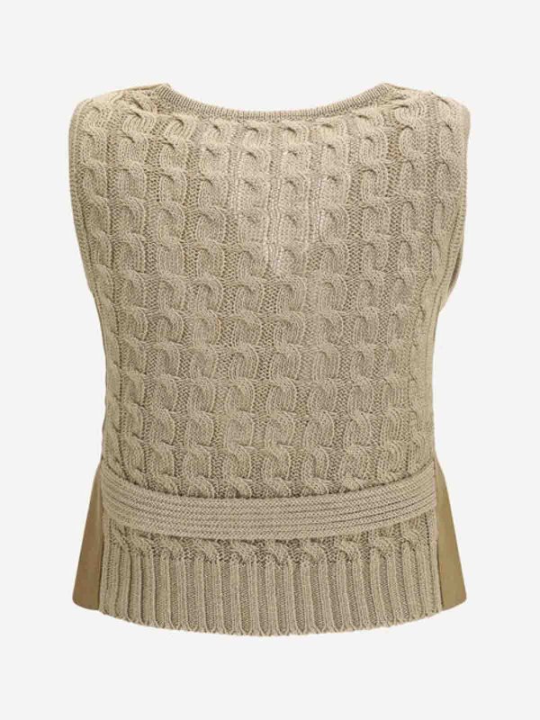 Max Mara: waistcoats & gilets online - Desert Caliber Vest