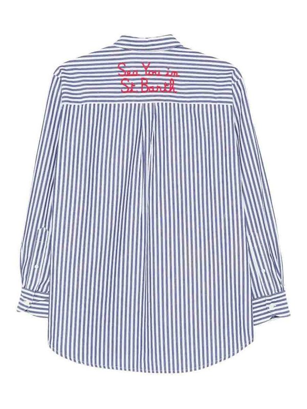 MC2 SAINT BARTH: シャツ online - シャツ - ブルー