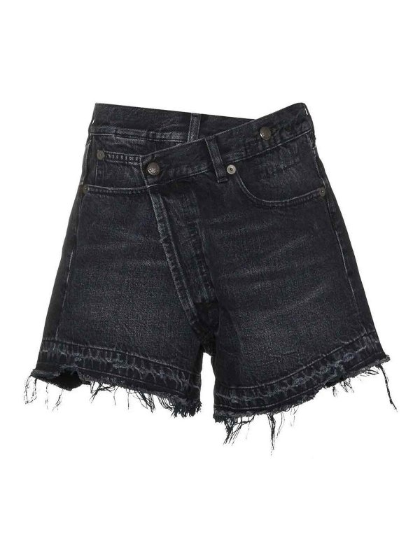R13: Jeans Rectos - Vaqueros Rectos - Negro